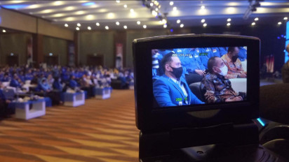 AHY Hadiri Pelantikan Pengurus DPD Partai Demokrat Sumatera Utara