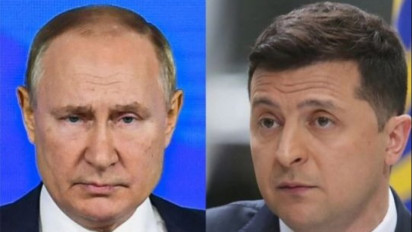 8 Fakta Mengejutkan Tentang Presiden Ukraina Volodymyr Zelensky, Sejak Dulu Berseteru dengan  Presiden Rusia Putin?