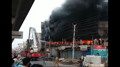 Kebakaran Landa Gedung Perkantoran di India, 27 Orang Tewas 12 Lainnya Luka