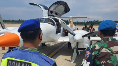 Langgar Izin Masuk, TNI-AU Turunkan Paksa Sebuah Pesawat Asing