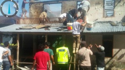 Bocah Asyik Mainkan Api di Atas Kasur, Rumah Hangus Terbakar