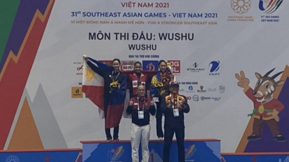 Sea Games 2021: Alisya Mellynmar Mempersembahkan Emas Pertama Wushu