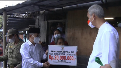 Terima Bantuan Rumah Tidak Layak Huni, Petani Ini Terharu