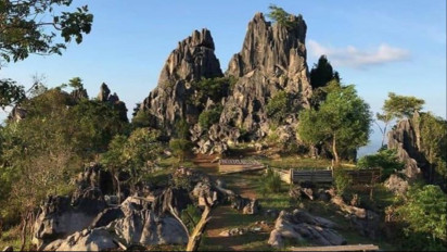 Indahnya Wisata Batu Runciang di Sawahlunto