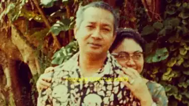 Presiden ke-2 Indonesia Soeharto bersama istrinya Tien Soeharto