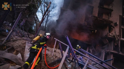 Rudal Rusia Hantam Infrastruktur Militer Ukraina di Wilayah Lviv Ukraina