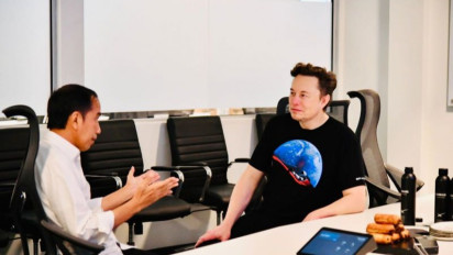 Presiden Jokowi Puji Elon Musk Super Jenius dalam Urusan Teknologi
