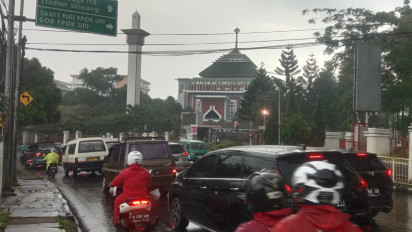 Arus Balik "long wiken", Lalin Lembang Menuju Bandung Padat Merayap