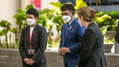 Bahas Rancangan Paket Bali, Menkominfo Harapkan Jadi Tonggak Pemulihan Ekonomi Global