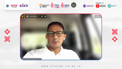 Sandiaga Mendorong Pengembangan Ekosistem Ekonomi Digital Untuk Tingkatkan Talenta Digital
