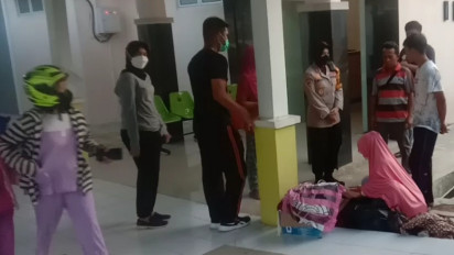 Dua Hari Sebelum Kejadian, IRT Bacok Anak Kandung Terlihat Sering Diam