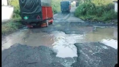 Tujuh Tahun Tak Kunjung Diperbaiki, Jalan Lintas Kabupaten Kepahiang-Kabupaten Lahat Rusak Parah