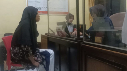 IRT Bacok Anak Kandungnya Ditangkap Polisi