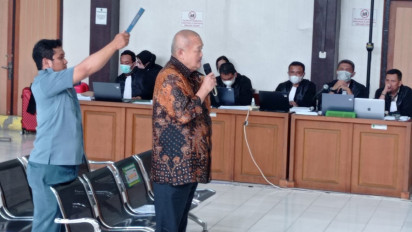 Sidang Korupsi, Terdakwa Muddai Madang Sebut Alex Noerdin 'Calak'