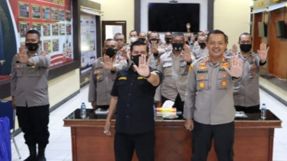 Tim Saber Pungli Pusat Sambangi Polres Aceh Barat