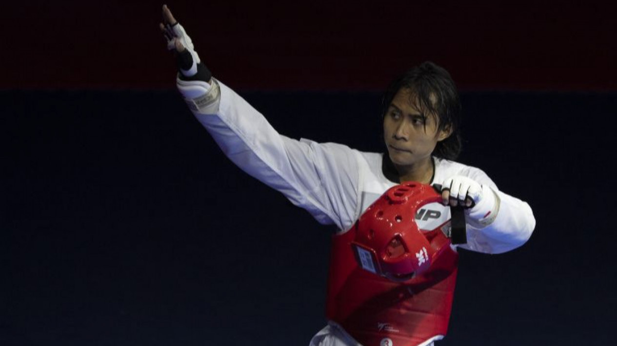 Taekwondo Indonesia Sumbang Emas Pertama SEA Games 2021
            - galeri foto