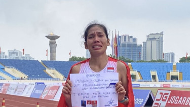 Sea Games: Odekta Naibaho Sumbang Emas Pertama Untuk Indonesia Hari Ini dari Marathon Putri
