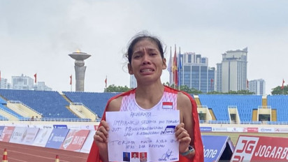 Sea Games: Odekta Naibaho Sumbang Emas Pertama Untuk Indonesia Hari Ini dari Marathon Putri
