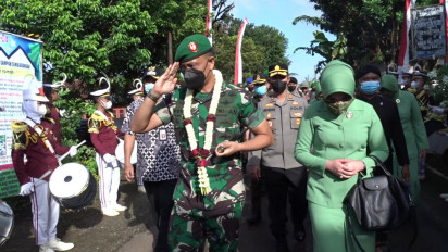 Cegah Radikalisme, Danrem 071 Wijayakusuma Resmikan Kampung Pancasila di Banjarnegara