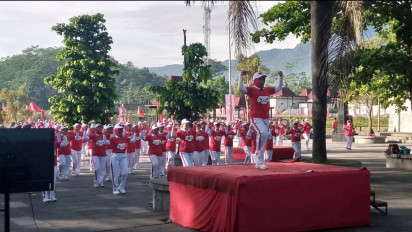 Bebas Masker, Olahraga Massal di Ruang Terbuka Antusias Digelar Warga