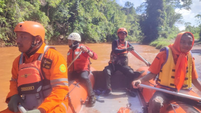 Pencarian Penambang yang Hilang Terseret Arus di Kolaka, Tim SAR Perluas Area Penyisiran Hingga 14 KM