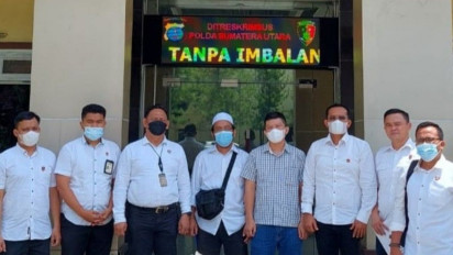Polda Tetapkan Eks Pimcab Bank Sumut Syariah Lubuk Pakam Tersangka Pencatatan Dokumen Palsu