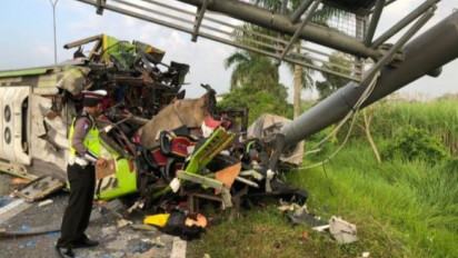 Korban Tewas Laka Maut Tol Sumo Bertambah, Total 16 Orang