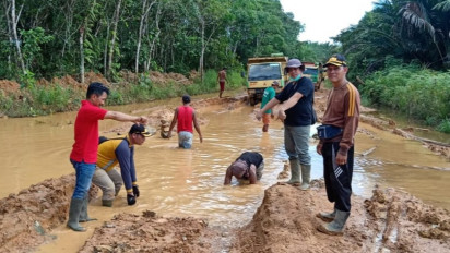 Infrastruktur di Daerah Perbatasan Kalimantan Barat "Hancur"