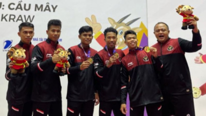 Salut, Tim Sepaktakraw Hanya 6 Orang, Raih Semua Medali
