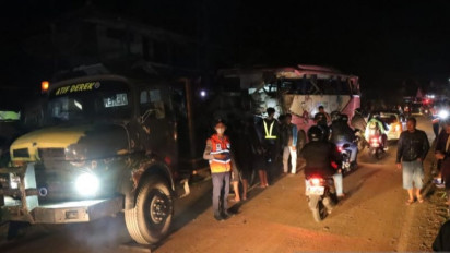 Menghilang Setelah Dibawa Ke Puskesmas, Sopir Dibalik Kecelakaan Maut Ciamis Masih Dalam Pencarian