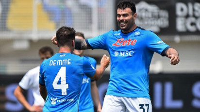 Kemenangan 3-0 Atas Spezia Jadi Penutup Napoli di Serie A Musim 2021/22