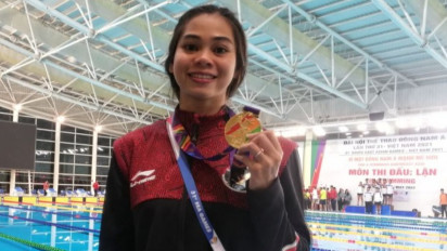 Tim Renang Sirip Turut Sumbang Emas Pamungkas SEA Games 2021