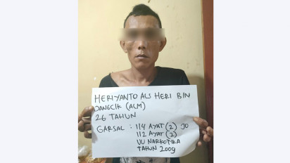 Diduga Hendak Transaksi, Bandar Narkoba di Bungo Jambi Ditangkap Polisi