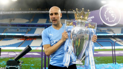 Manchester City Juara Liga Inggris, Pep Guardiola Menjadi Pelatih Asing Tersukses di Inggris