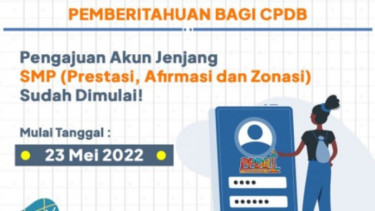 Cara Daftar PPDB Tingkat SMP di DKI Jakarta