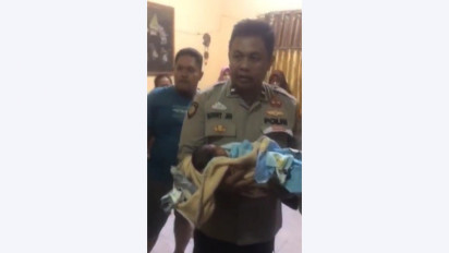 Warga Heboh Temukan Bayi Tampan di Teras Rumah
