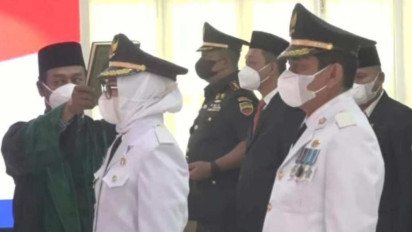 Gubsu Lantik Yetty Sembiring Jadi Pj Bupati Tapteng