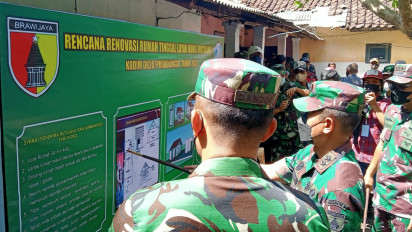 Pangdam V/Brawijaya Bangun 1952 Unit Rumah Tidak Layak Huni dan 210 Jambanisasi Se-Jatim