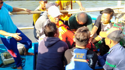 Perahu Terbalik di Perairan Garut Selatan, Seorang Nelayan Tewas dan Satu Lagi Masih Hilang