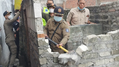 Ini Penyebab Bilik Kunti Dirobohkan di Surabaya