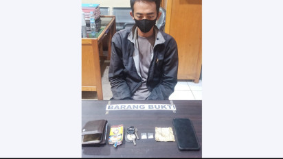 Simpan Dua Paket Sabu, Oknum Sekuriti Diamankan Polisi