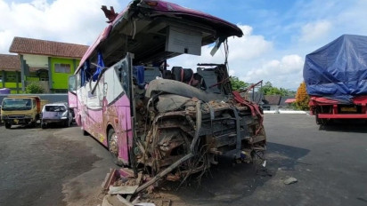 Polisi: Sopir Bus Kecelakaan di Ciamis Tidak Kuasai Teknik Pengereman