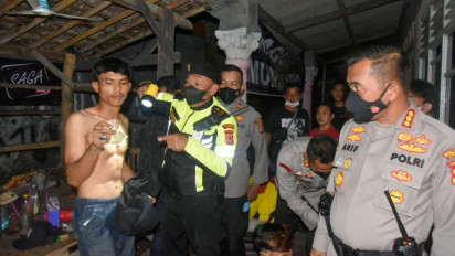 Polresta Cirebon Gerebek Markas Genk Motor, Sembilan Orang Diamankan 1 Diantaranya Siswi SMP