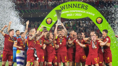 Tundukan Feyenoord 1-0 AS Roma Juara UEFA Conference League 2021/22