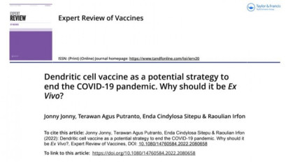 Vaksin Nusantara Sudah Dipublikasikan di Jurnal Internasional