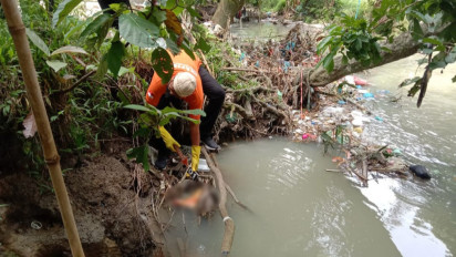 Warga Geger Temukan Potongan Kaki Manusia Mengambang di Aliran Sungai