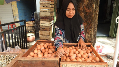Sempat Turun Pasca Lebaran, Kini Harga Telur Ayam di Lumajang Kembali Naik