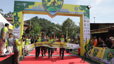 Ikuti Bukit Lawang Jungle Trail Run Kelas 11 Km, Wagubsu: Menguji Adrenalin