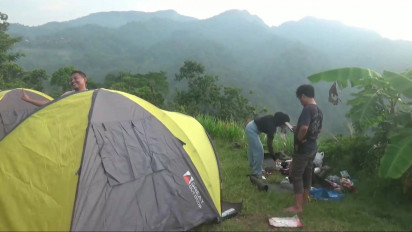 Asyiknya Berkemah di Desa Wisata Jrahi