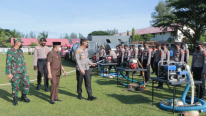 Antisipasi Karhutla, Pemkab Aceh Barat Gelar Apel Gabungan